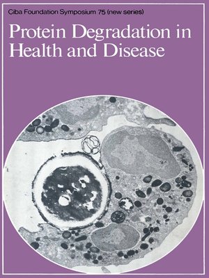 cover image of Protein Degradation in Health and Disease